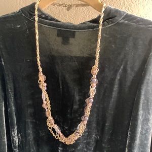Loft beaded necklace.